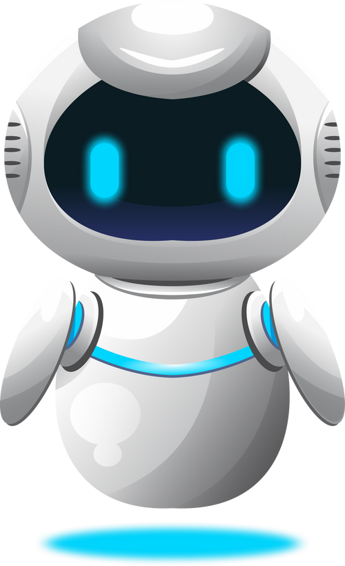 WHITE ROBOT 3D
