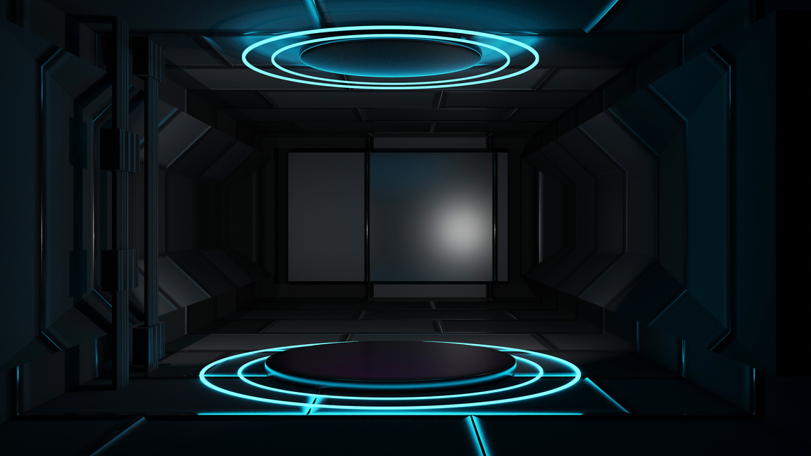 3D Hi-Tech Platform Podium