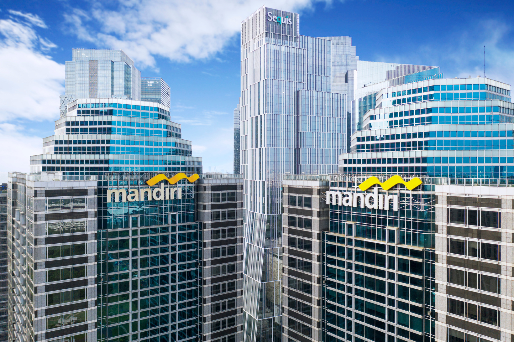 Mandiri Towers in Jakarta Central Business District